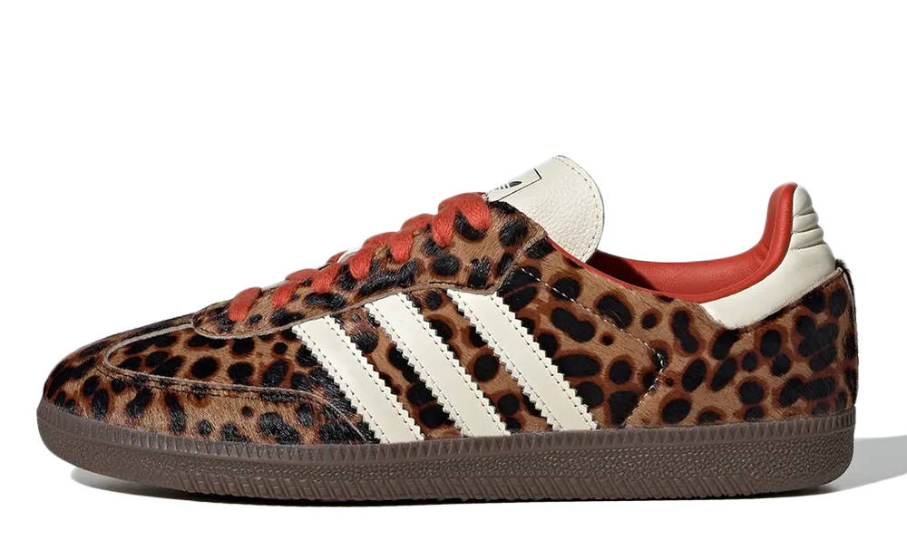 adidas Samba Leopard Cream Orange