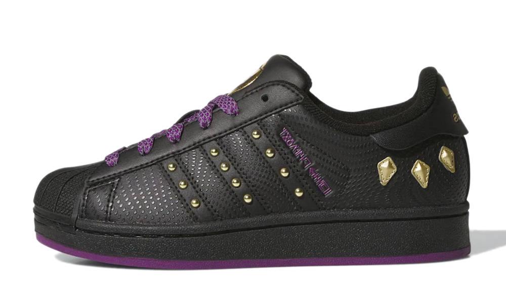 Marvel x adidas Superstar Black Panther