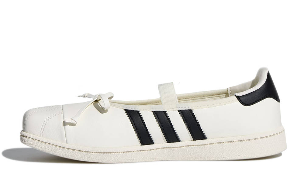 Jennie x adidas Superstar Square Ballet White