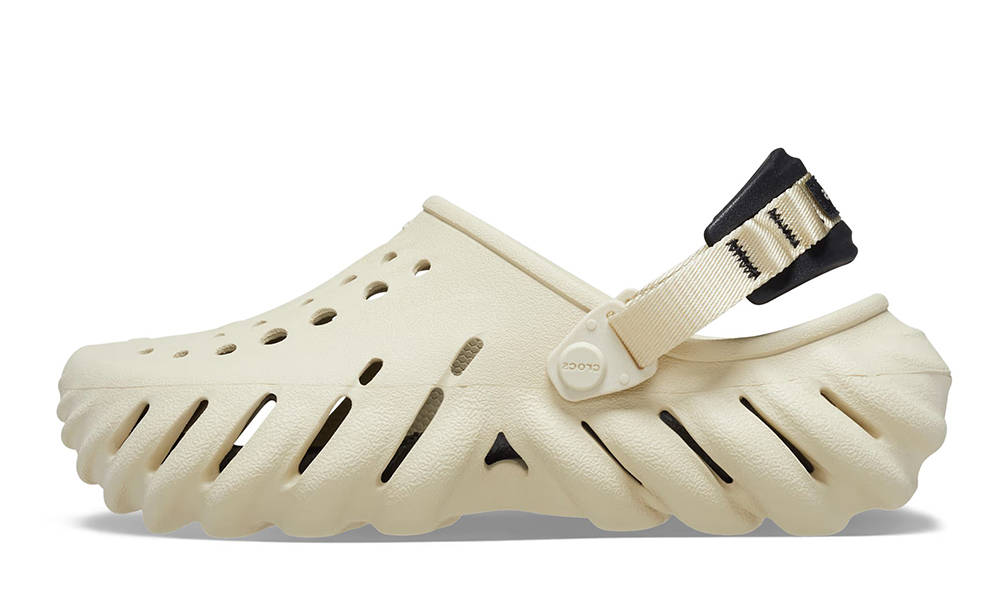 Crocs Echo Clog Bone Black