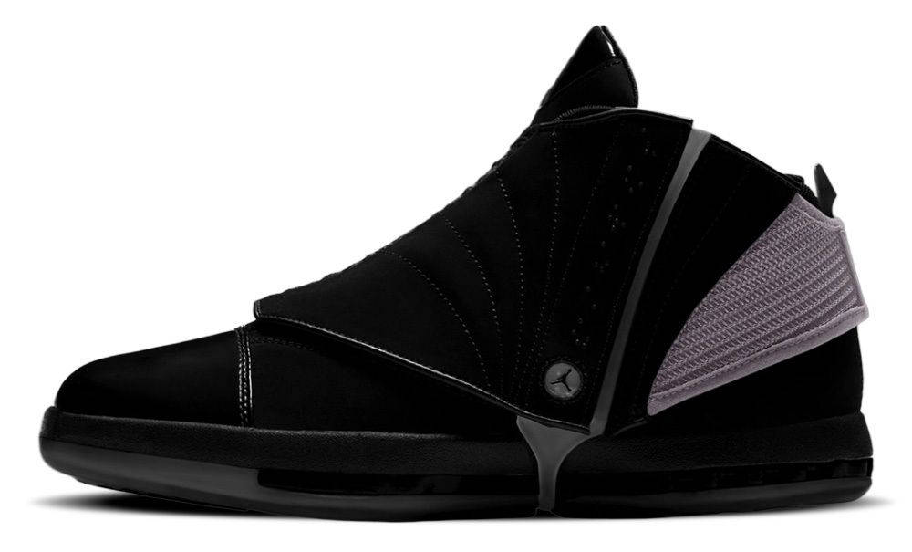 Air Jordan 16 Black Back