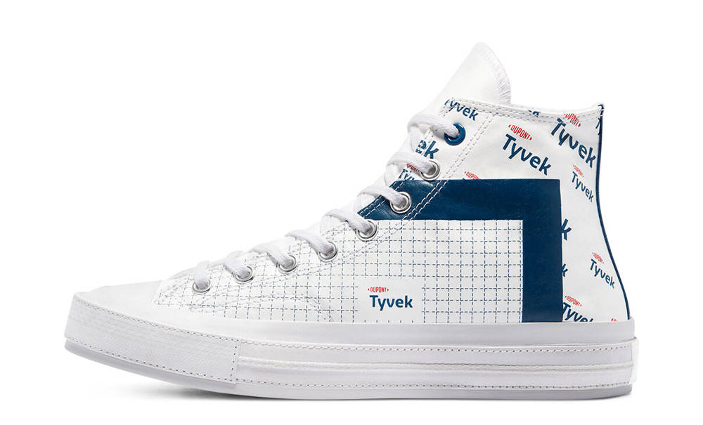 Converse Chuck 70 Tyvek Hi White Blue