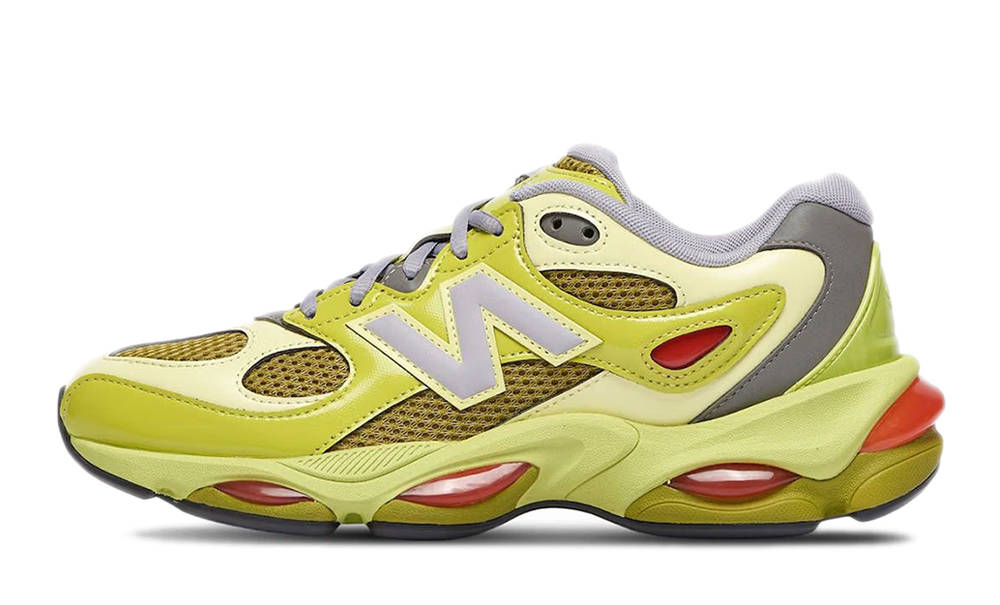 New Balance 983 Yellow Red