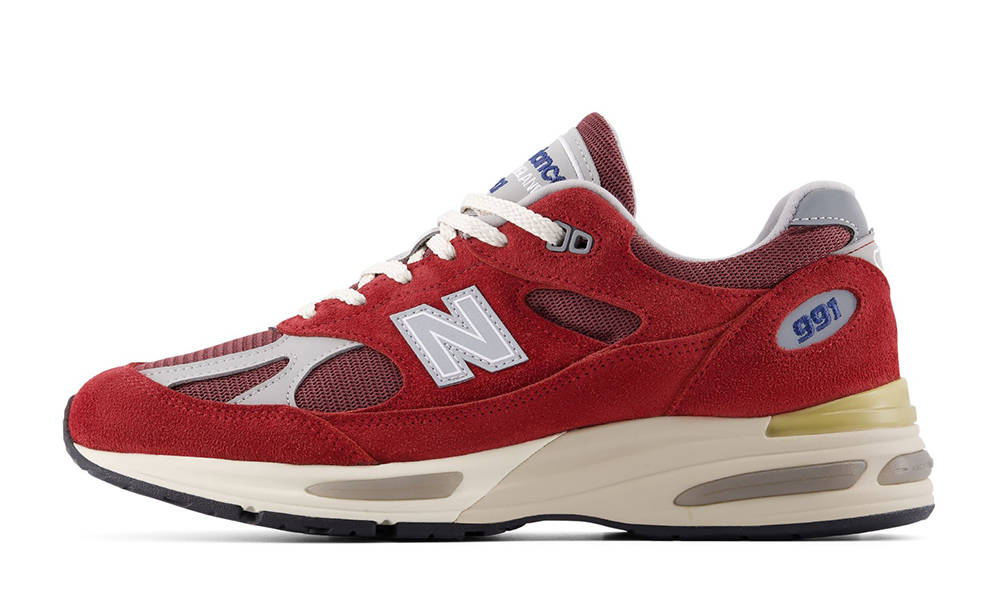 New Balance 991v2 Karanda Red