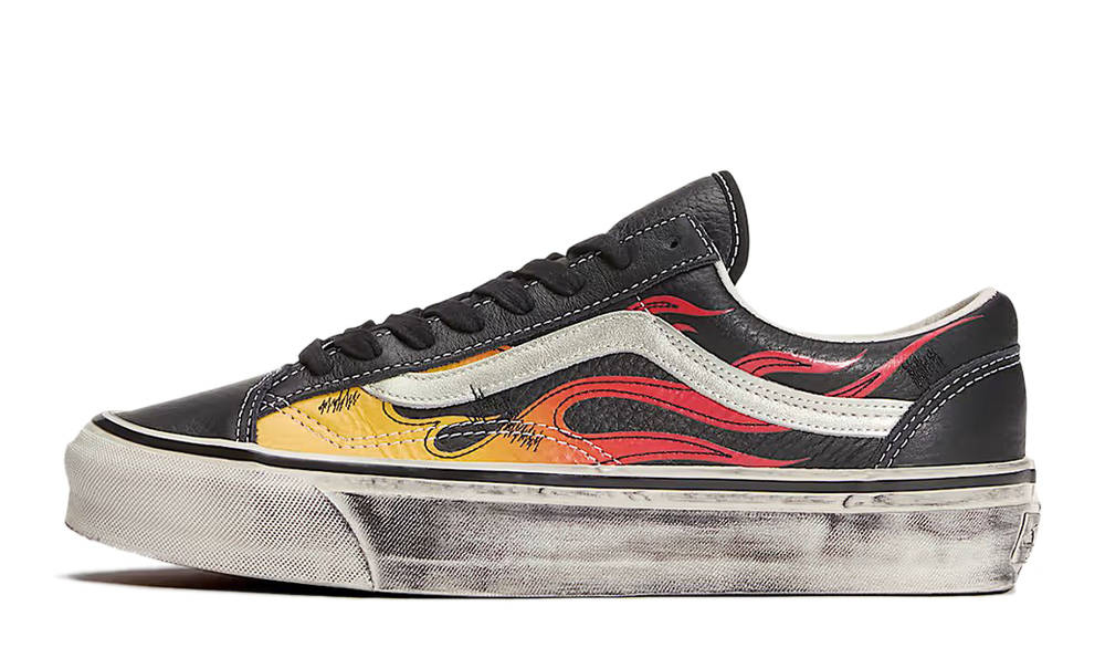 Vans Old Skool 36 Flame Black