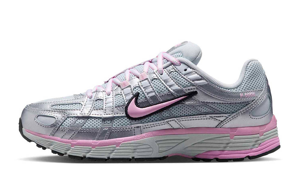 Nike P-6000 Silver Pink Rise
