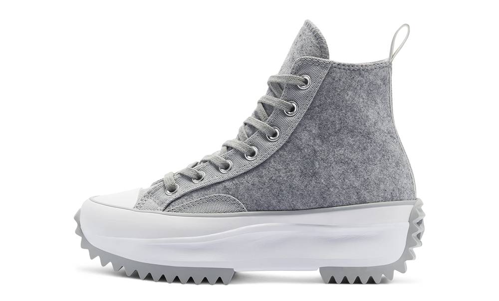 Converse Run Star Hike Black Ice High Top Ash Stone