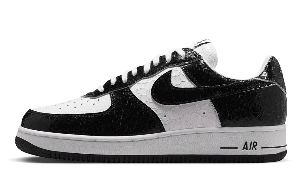 Nike Air Force 1 ’01 Cracked Leather Pack Black White