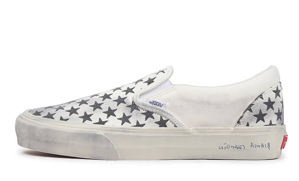 Bianca Chandôn x Vans Slip-On White