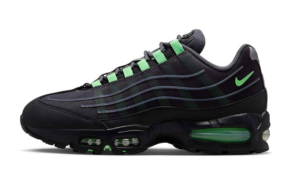 Nike Air Max 95 Big Bubble Black Illusion Green