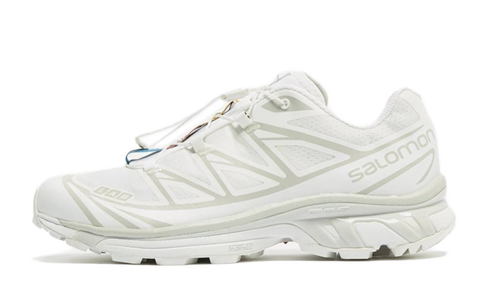 Salomon XT-6 White Lunar Rock