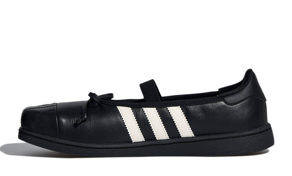 Jennie x adidas Superstar Square Ballet Black